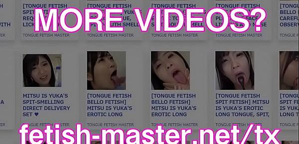 trendsJapanese Asian Tongue Spit Face Nose Licking Sucking Kissing Handjob Fetish - More at fetish-master.net